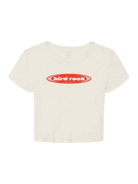 Retro Baby Tee | Cream