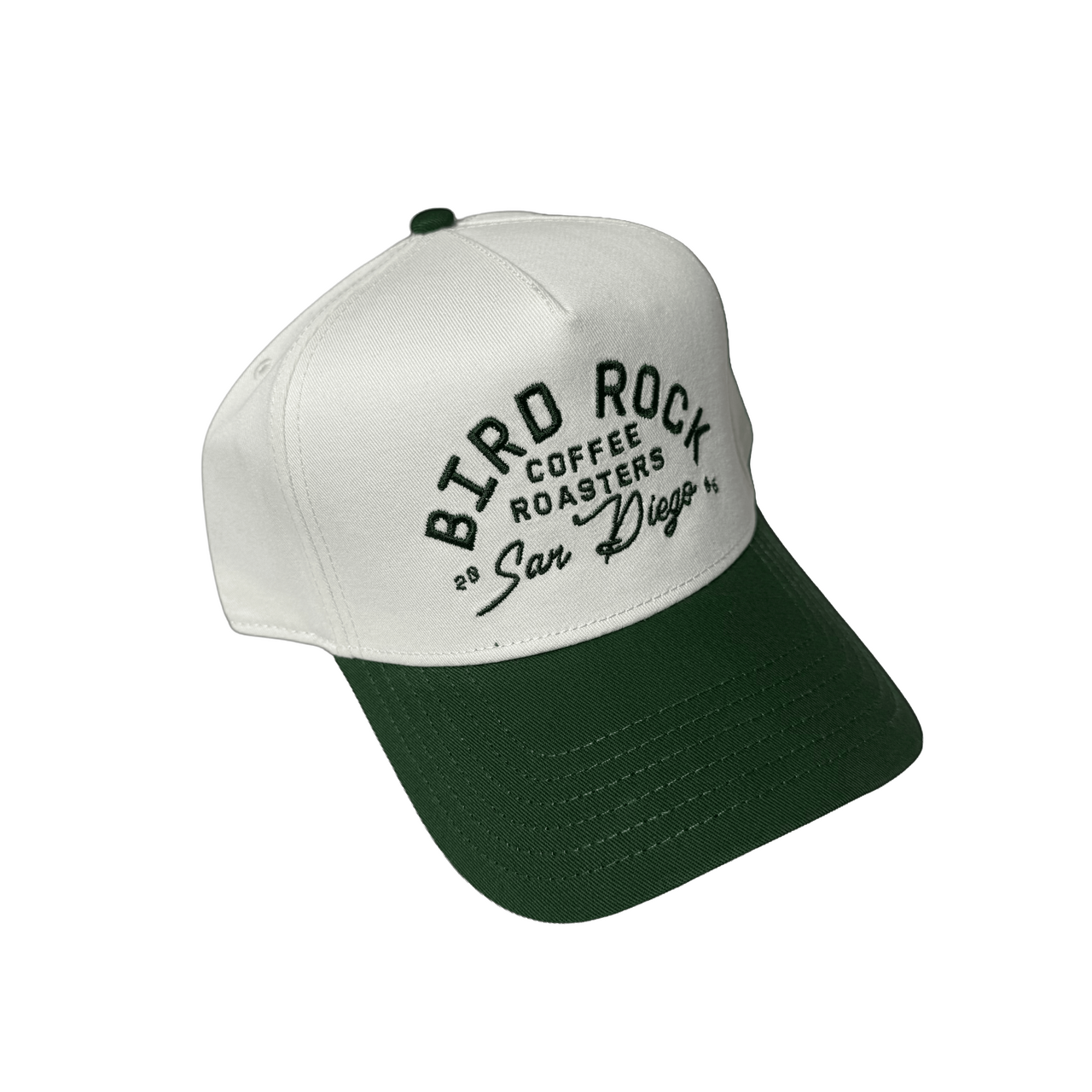 Classic Two-Toned Cap: Forest Green